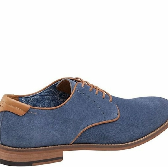 Johnston & Murphy Shoes Milliken Denim Embossed Suede Poshmark